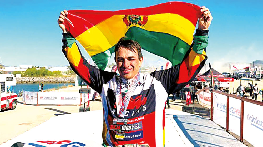 Boliviano Salvatierra logró el campeonato mundial del Desierto 2022