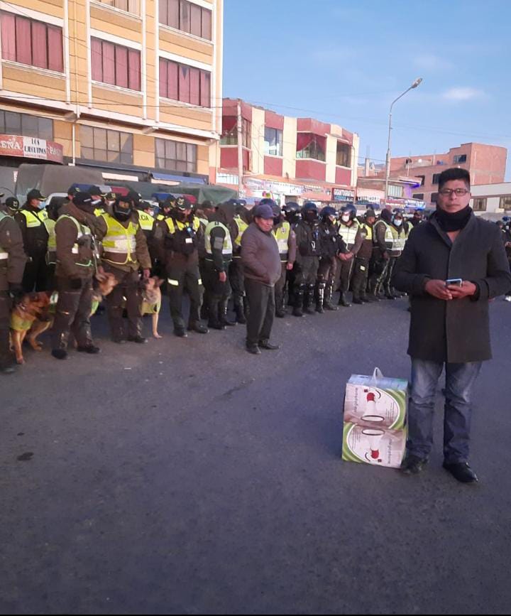 Vecinos de El Alto se organizan  para hacer frente a la inseguridad