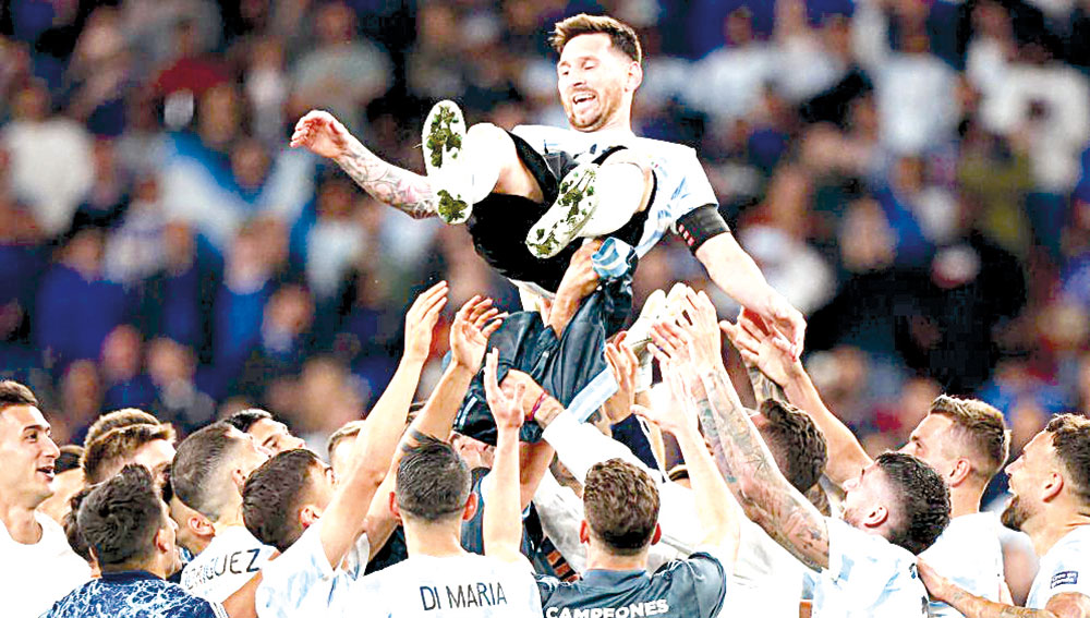 Scaloni: «Lo de Leo (Messi) es algo hermoso»