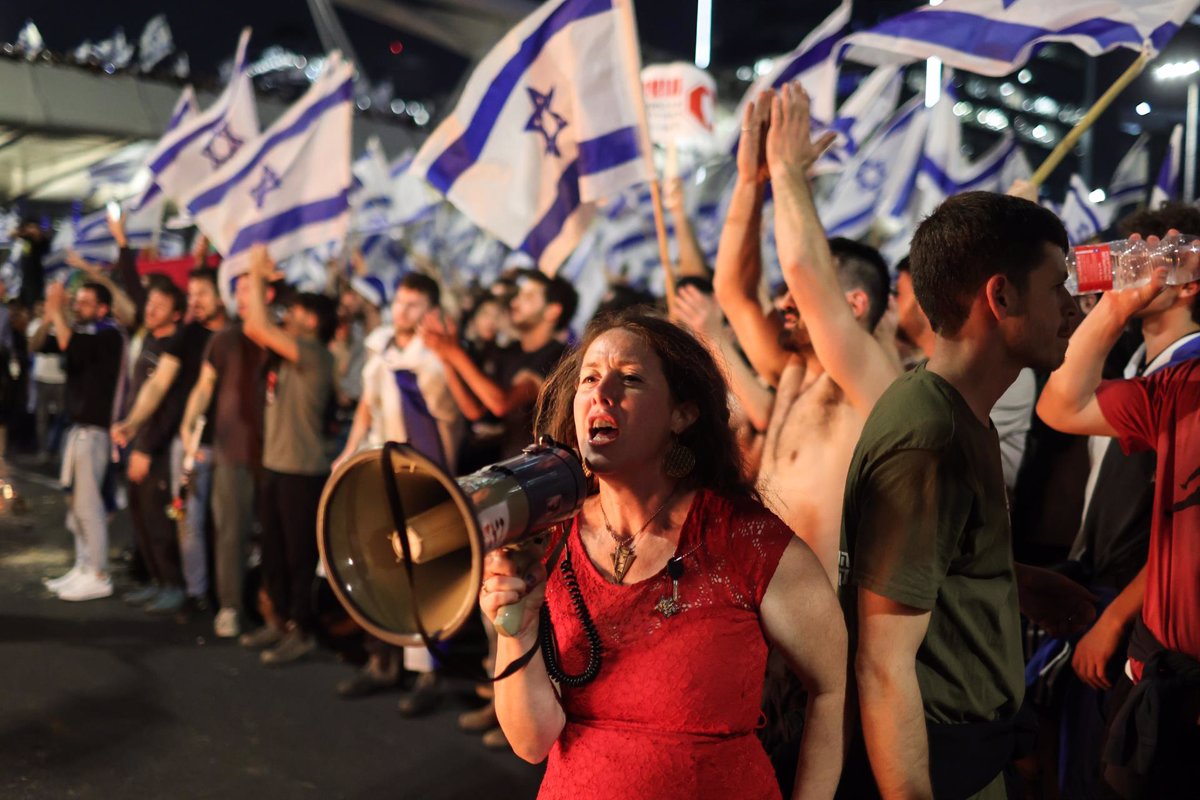 Más de 600.000 manifestantes  tomaron las calles en Israel