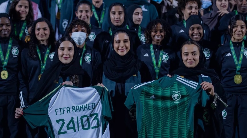 Momento histórico para el fútbol femenino en Arabia Saudí