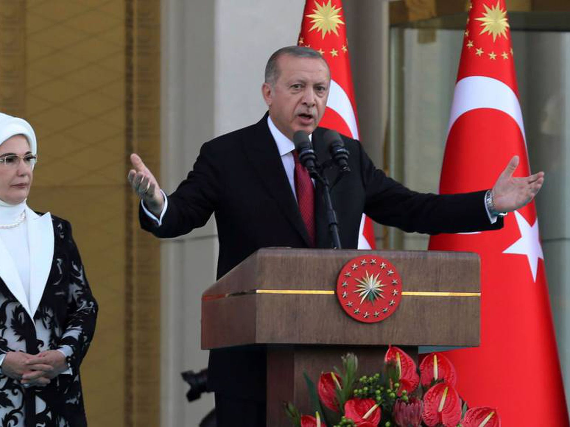 Erdogan toma posesión de un  nuevo mandato de cinco años