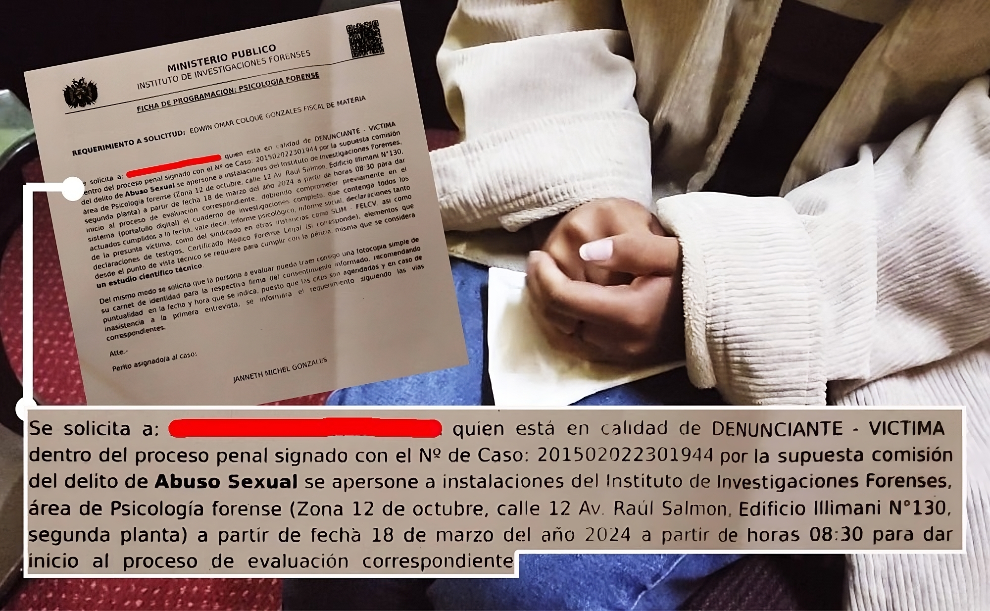 Denuncian protección al hijo de ministro Méndez, investigado por abusos sexuales