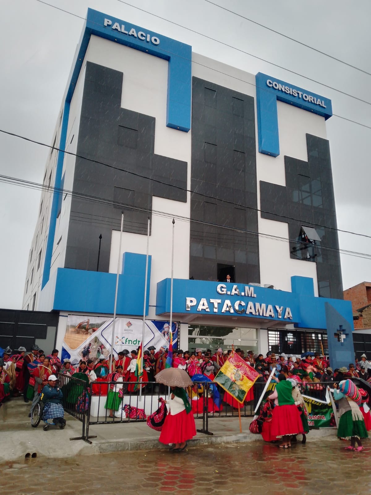 Patacamaya estrena Palacio  Consistorial financiado por FNDR