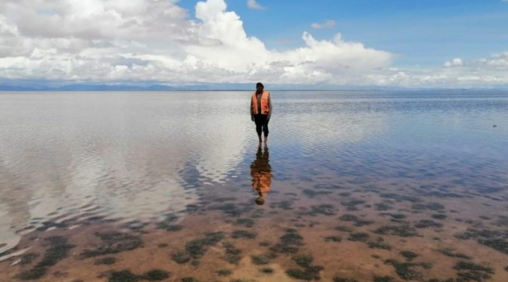 Intensas lluvias dan esperanza  de recuperación del lago Poopó