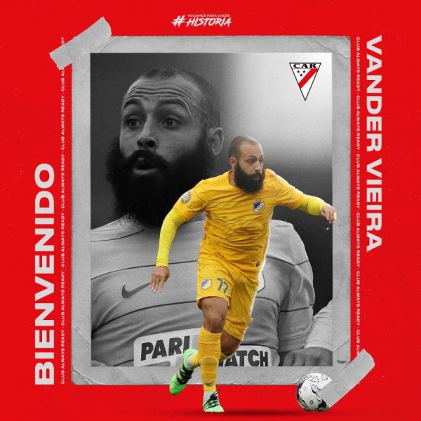 Always Ready confirma a Vander Vieira como su nuevo refuerzo