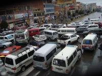 Transporte público dividido  se suma al paro de 48 horas