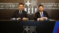 Revelan en España el contrato de Lionel Messi con el Barza