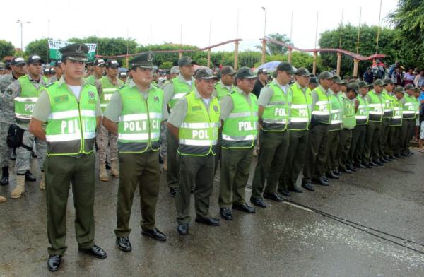 Gobierno anuncia 25.000 efectivos  policiales para seguridad en comicios