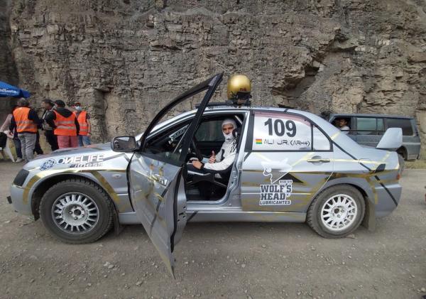 El Rally de la Concordia   arranca con 65 binomios