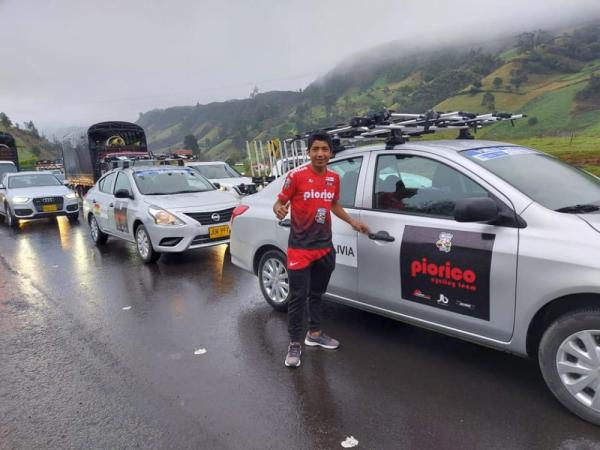 Pío Rico comenzó su participación en la Vuelta a Colombia