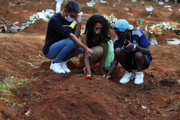 Brasil registra 1.347 nuevas  muertes por Coronavirus