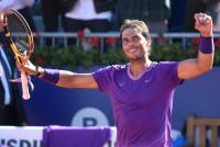 Nadal, a paso firme en Barcelona