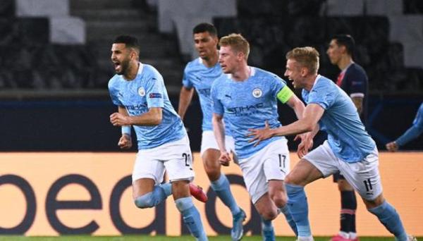 Manchester City gana en el Parque de los Príncipes