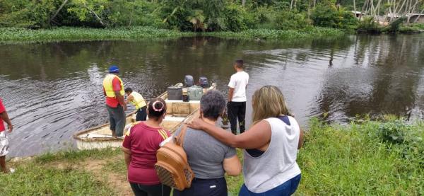 Familiares iniciaron búsqueda de desaparecidos en naufragio