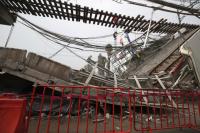 Falla estructural ocasionó  trágico accidente de metro