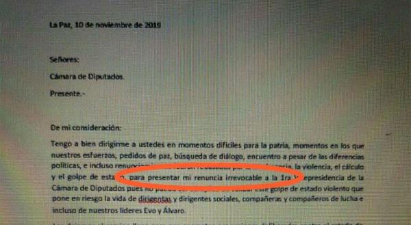 “Ministro Lima cumpla su palabra y renuncie”