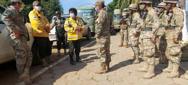 Militares activan patrullajes en áreas protegidas de Santa Cruz