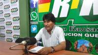 Legisladores exigen investigar declaraciones de Evo Morales