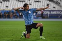 Cavani desenfundó y Uruguay ganó