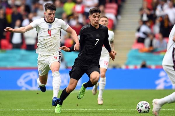 Inglaterra derrotó a Alemania en Wembley y se clasificó a cuartos