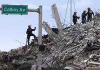 46 muertos por derrumbe  de edificio en Miami