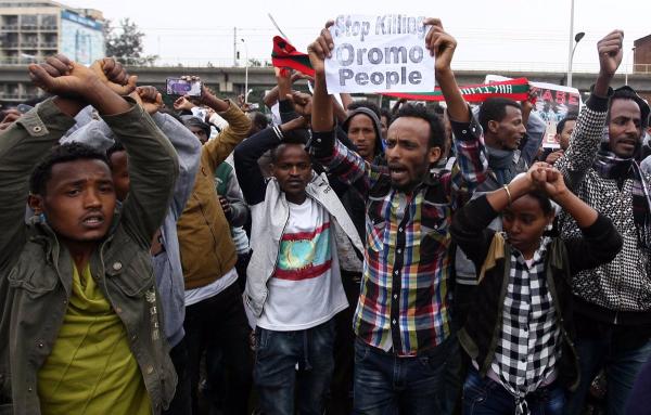 300 muertos en protestas de Etiopia