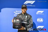 Hamilton rebasa las 100 poles en el GP húngaro