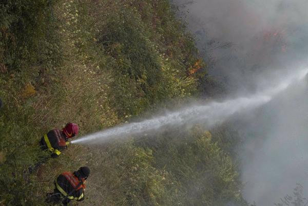 Sicilia reportó más de  160 incendios en un día