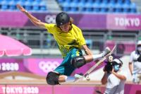 Palmer hace el truco de vida al ganar la medalla de oro en skateboarding