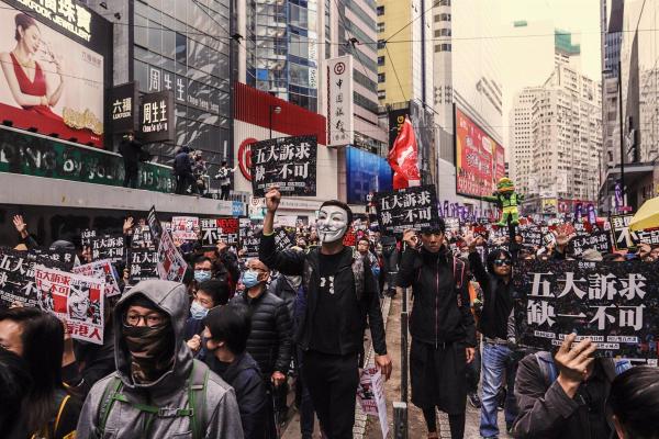 EEUU ofrece asilo temporal  a ciudadanos de Hong Kong