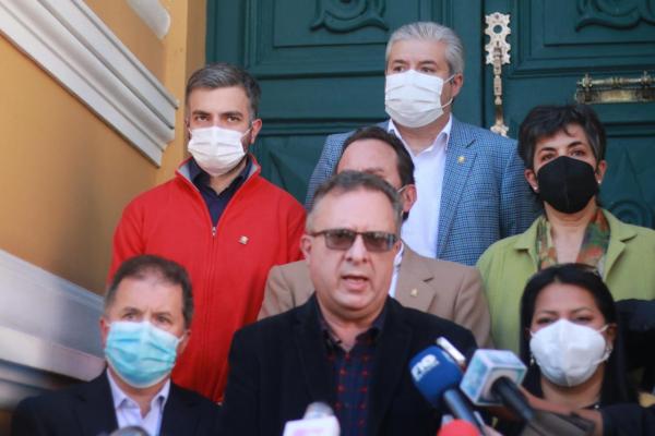 Oficialismo impide que Mesa brinde  conferencia de prensa en Legislativo