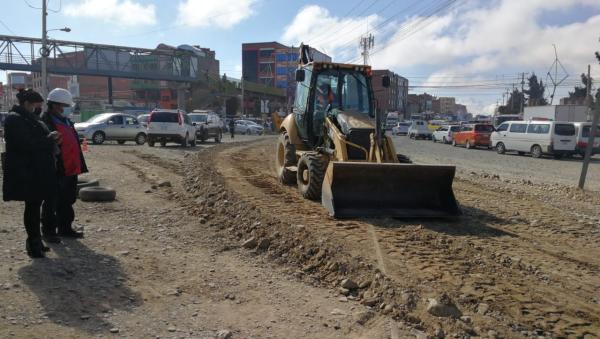 Avenida Tiwanaku costará  un millón de bolivianos