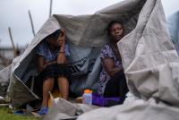 Sobrevivientes haitianos: “Necesitamos comida”