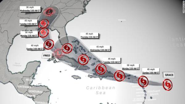 Tormenta Grace tocará tierra en México