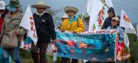 Marcha indígena continúa rumbo a Santa Cruz