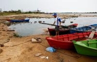 Histórica baja en caudal de  río retrasa comercio exterior