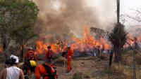 San Matías y San Ignacio de  Velasco persisten incendios