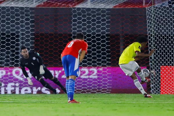 Paraguay y Colombia sellaron magro empate