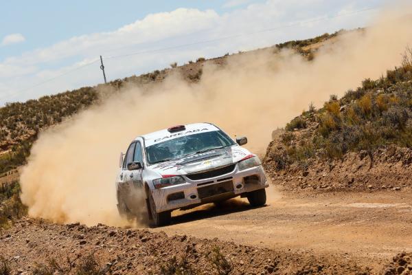 Careaga impone su sello en el Rally Oruro