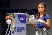 Greta Thunberg cuestiona  conversaciones sobre clima