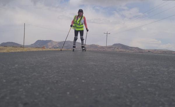 Arranca el nacional de Rollerski en Peñas