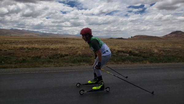 Vargas y Pietsch se clasifican al Sudamericano de Rollerski