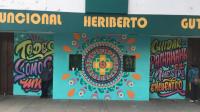 Entregan mural pintado por  jóvenes alteños y paceños