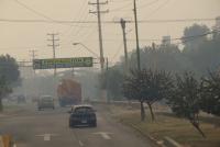 Cochabamba afectada por  humo y cenizas de incendio