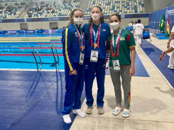 Roca conquista bronce en Sudamericano de Natación