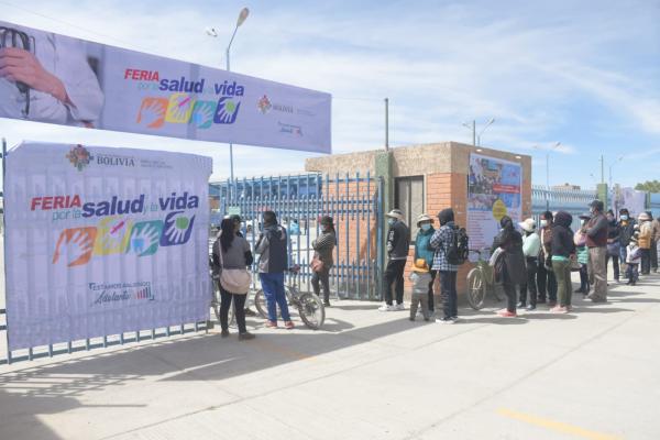 Instalarán feria “Por la Salud y la Vida”