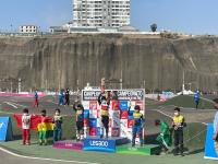 Ortiz y Pasquier ganan oro para Bolivia en el Sudamericano de BMX