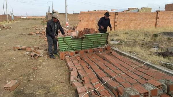 Fuertes vientos provocan un  deceso y viviendas afectadas