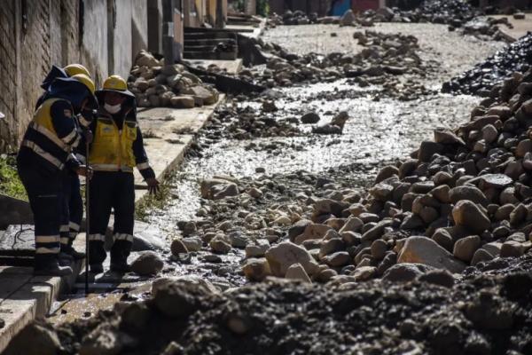 Luego de tormenta levantan 200 toneladas de escombros